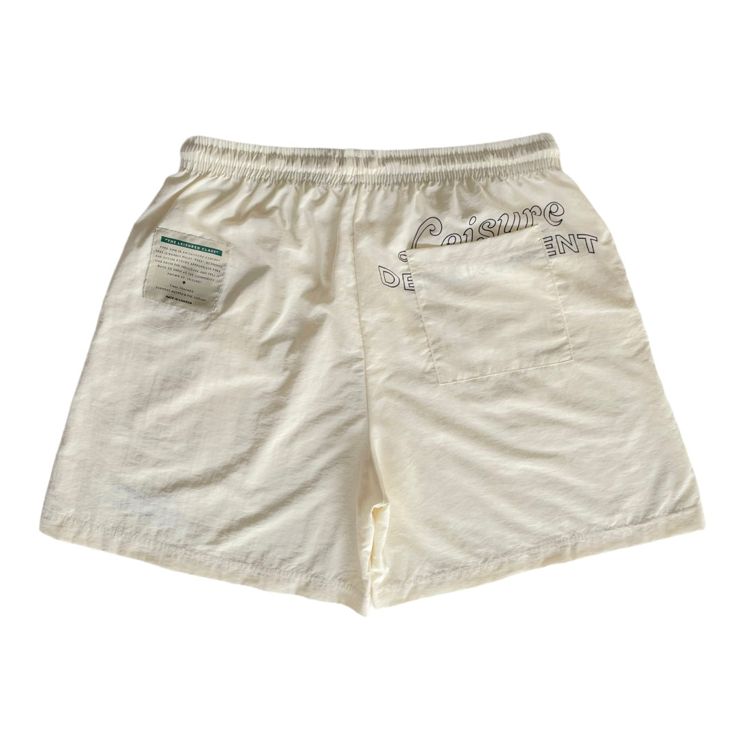 Nylon Shorts Creme